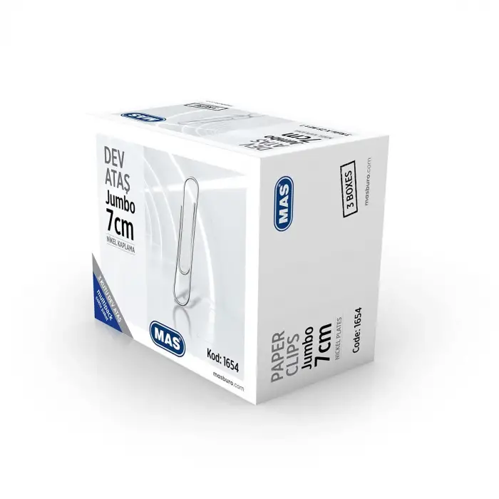 Dev Ataş, Jumbo Tip, Boy 7 Santimetre, 3 Paket