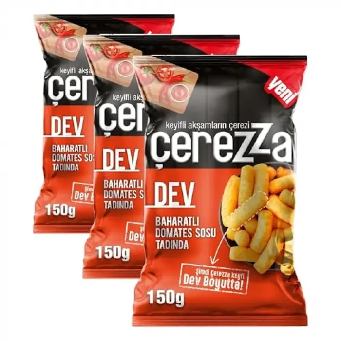 Dev Domates Soslu Mısır Cipsi 150 g