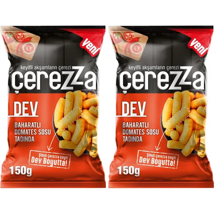 Dev Domates Soslu Mısır Cipsi 150 g
