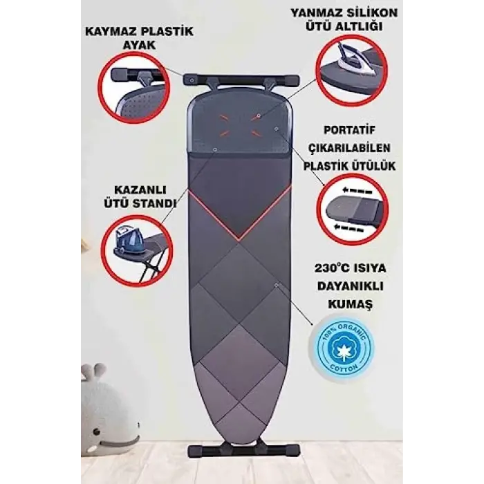 Devecioğlu Harbinger Mm152 Alfaboard Ütü Masası