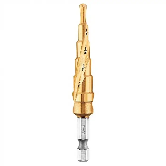 DEWALT DWA1784IR 3/16-Inch-1/2-Inch IMPACT READY Step Drill Bit