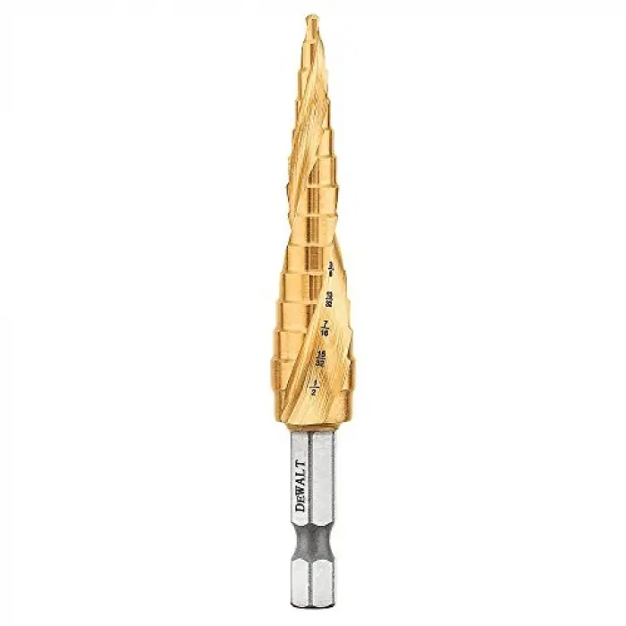 DEWALT DWA1784IR 3/16-Inch-1/2-Inch IMPACT READY Step Drill Bit