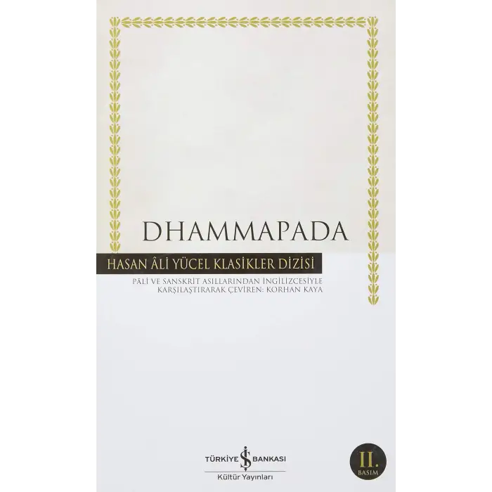 Dhammapada: Hasan Ali Yücel Klasikleri
