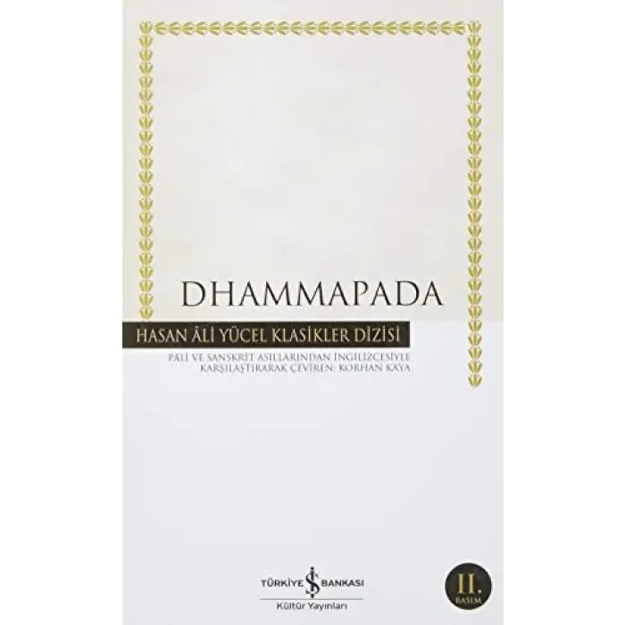 Dhammapada: Hasan Ali Yücel Klasikleri