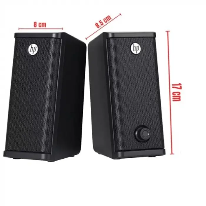 DHS-2101S 6W 1+1 Siyah Multimedya Hoparlör Speaker