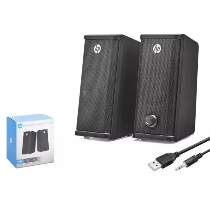 DHS-2101S 6W 1+1 Siyah Multimedya Hoparlör Speaker