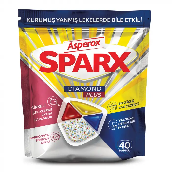 Diamond Plus Bulaşık Makinesi Deterjanı 40lı