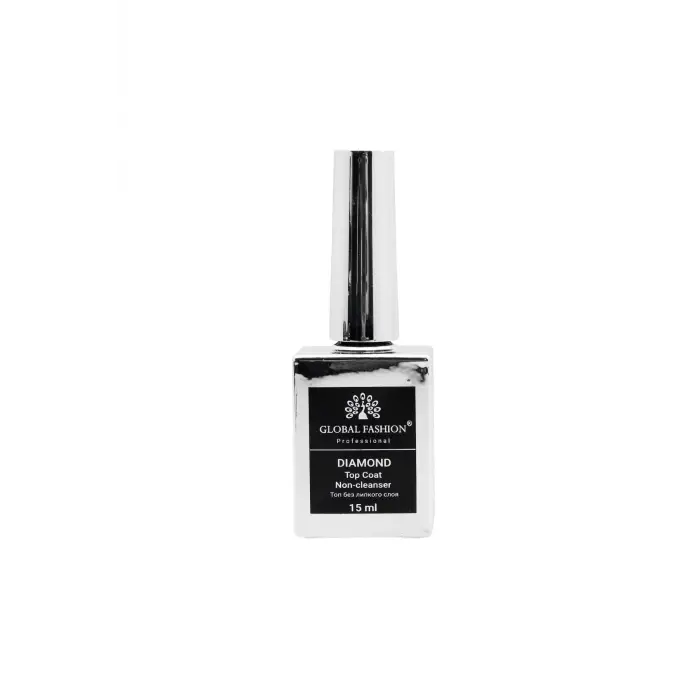 Diamond Top Coat Non-Cleanser 15 Ml Şeffaf