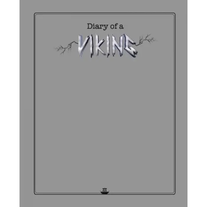 Diary of a Viking: Childrens Journal (Grumpy Gray)