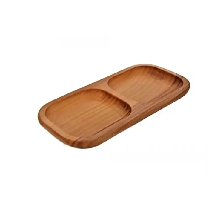 Dikdörtgen çerezlik2 gözlü 25 cm