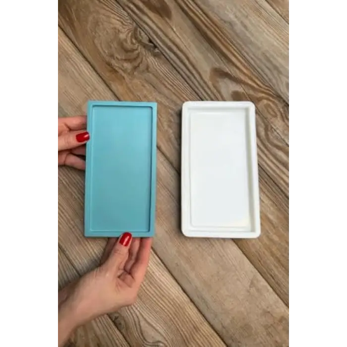 Dikdörtgen Model 2 Silikon Tepsi Kalıbı
