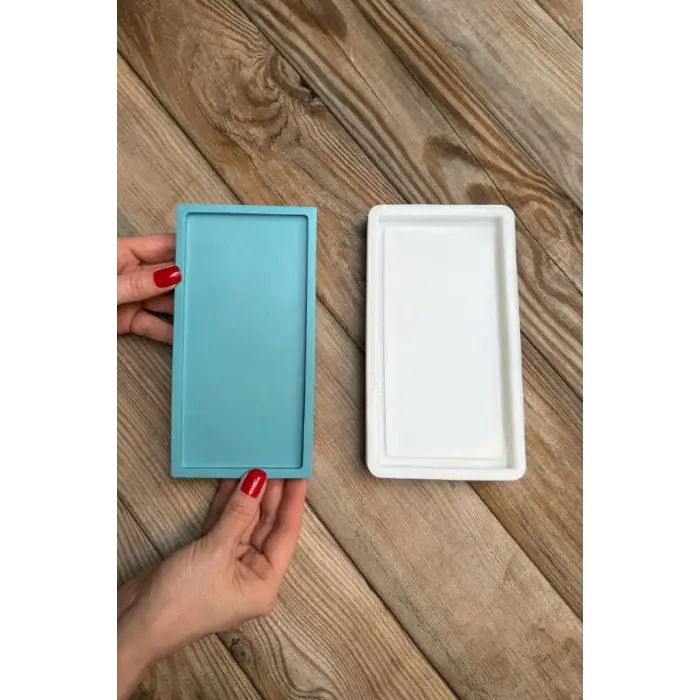 Dikdörtgen Model 2 Silikon Tepsi Kalıbı