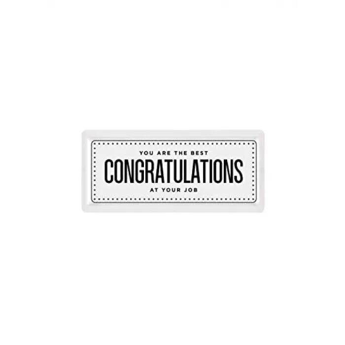 Dikdörtgen Servis Congratulations - 35 x 16 Cm