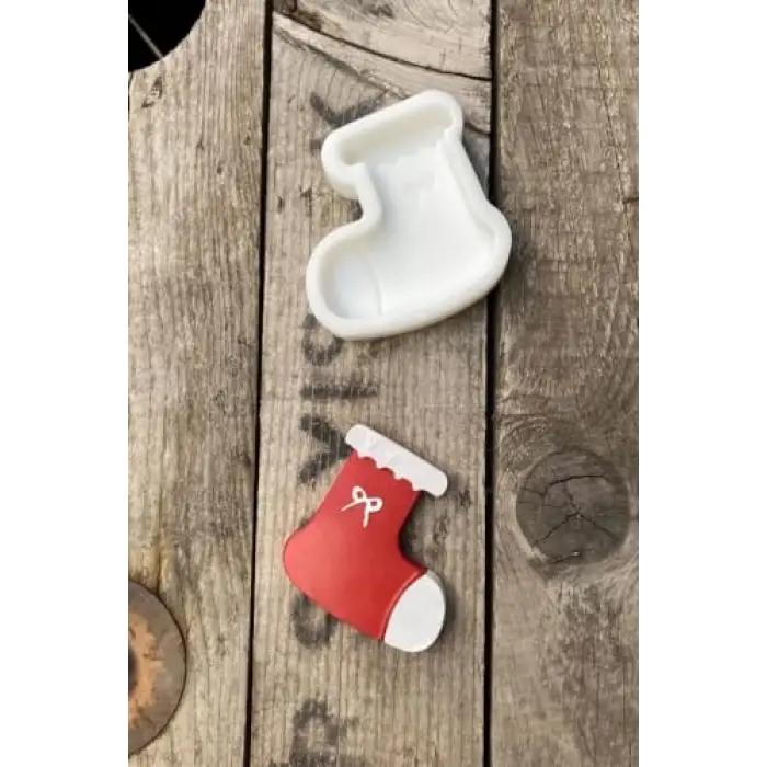 Dilek Çorabı Mum Kalıbı (Silikon)