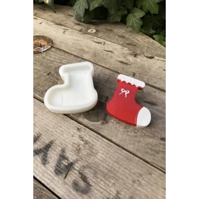 Dilek Çorabı Mum Kalıbı (Silikon)