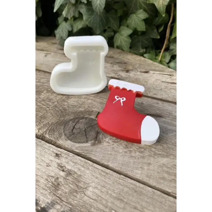 Dilek Çorabı Mum Kalıbı (Silikon)