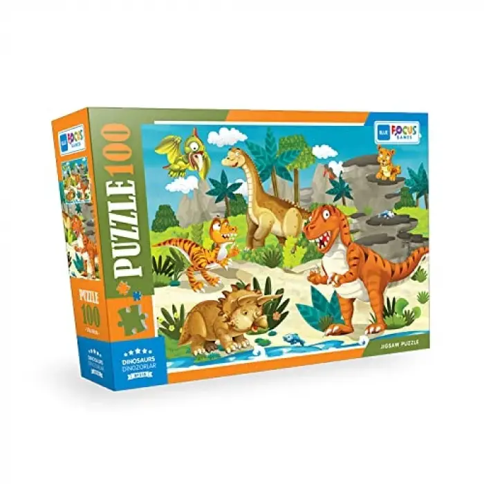 Dinosaur (Dinozor), Puzzle 100 Parça