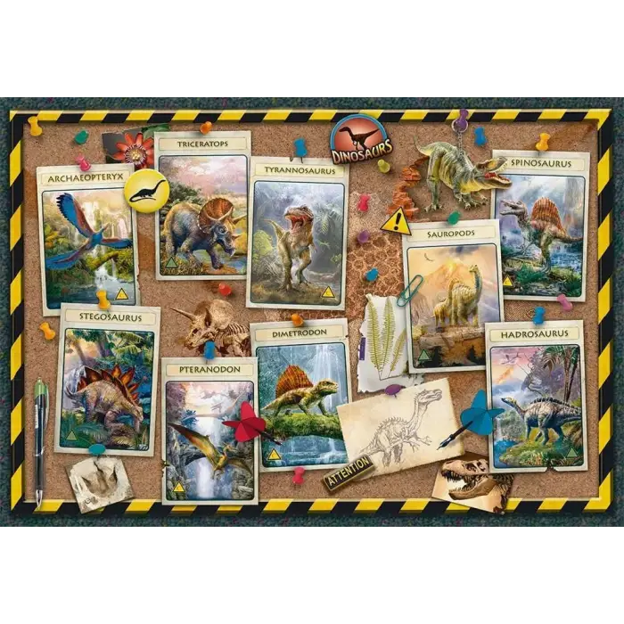 Dinozorlar (108688) Puzzle 100 Parça