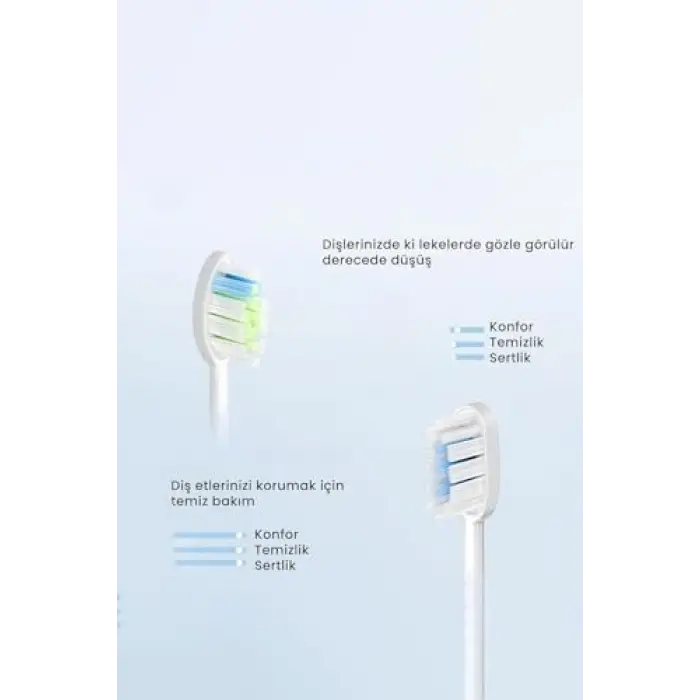 Diş Fırçası Yedek Başlığı, 2 Paket