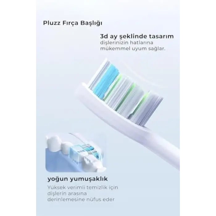 Diş Fırçası Yedek Başlık 2 Paket