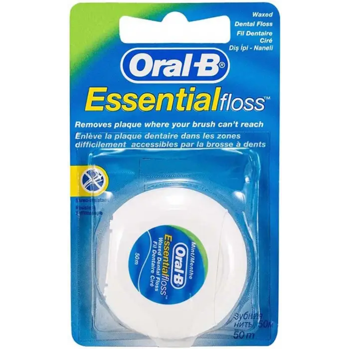 Diş İpi — Essential Floss Naneli ve Mumlu 50 m (4)