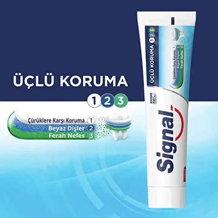Diş Macunu Üçlü Koruma, 120 ml
