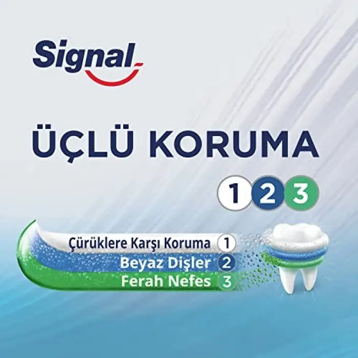 Diş Macunu Üçlü Koruma, 120 ml
