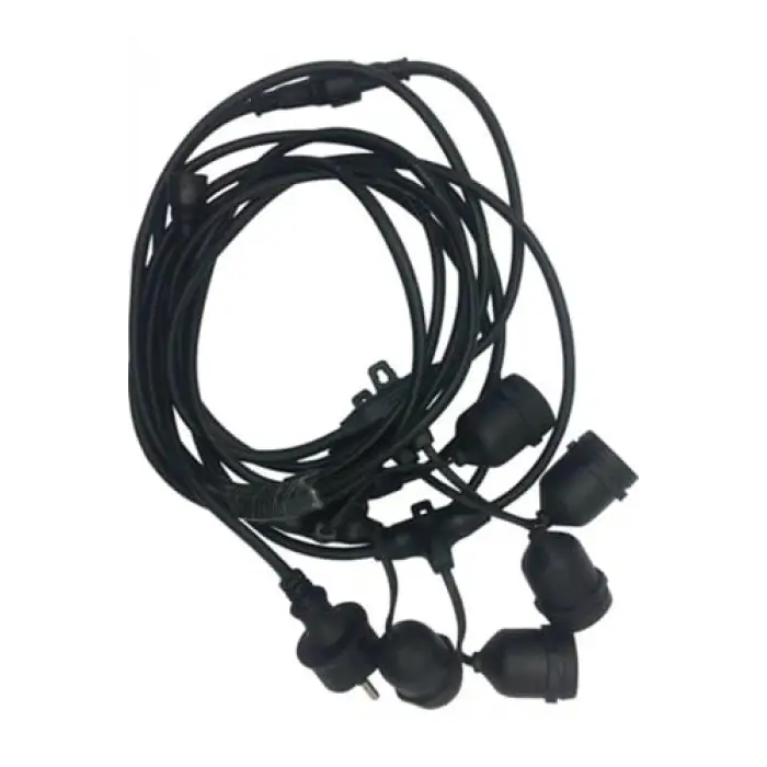 Dış Mekan E27 Sarmaşık Duy Seti, 5li, 5 Metre