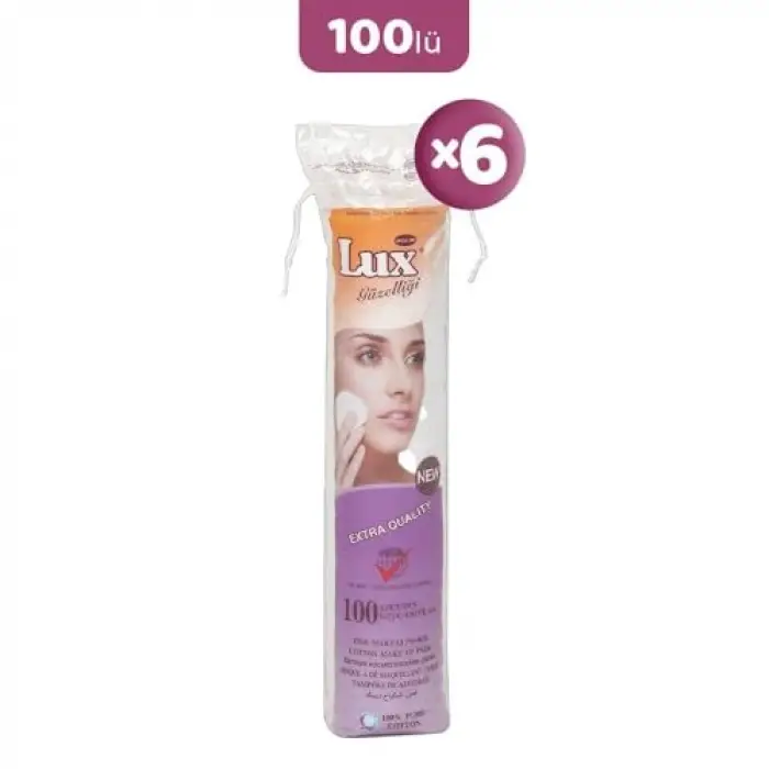 Disk Makyaj Pamuğu 100lü x 6