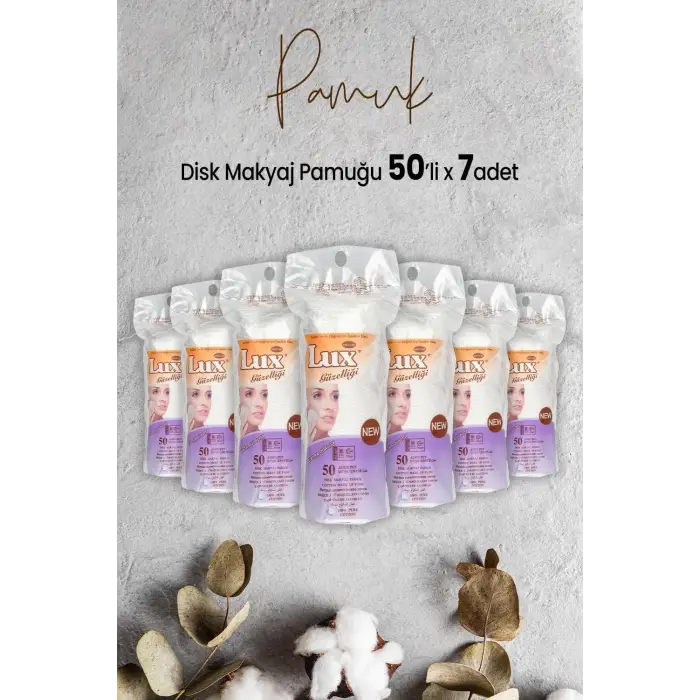Disk Makyaj Pamuğu 50li x 7 Adet
