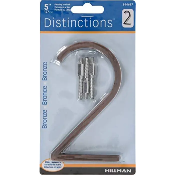 Distinctions Hillman 844687 12,7 cm Yüzen Ev Bronz, 2 Numara