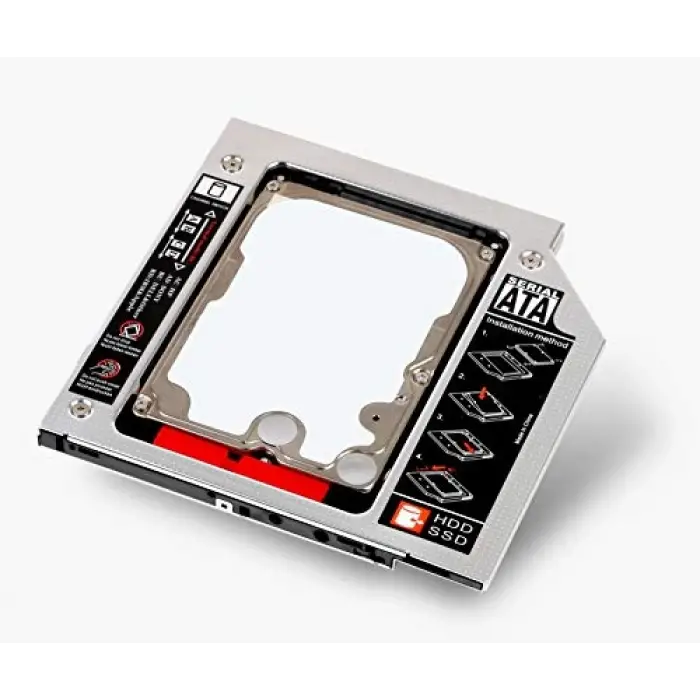 DK-AC-DSOSD12, 12.7 mm Notebook İçin Ekstra Sata HDD Yuvası