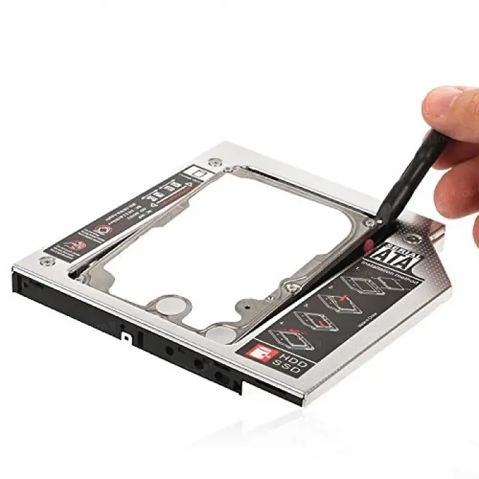 DK-AC-DSOSD12, 12.7 mm Notebook İçin Ekstra Sata HDD Yuvası