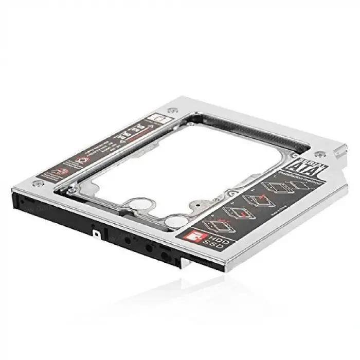DK-AC-DSOSD12, 12.7 mm Notebook İçin Ekstra Sata HDD Yuvası
