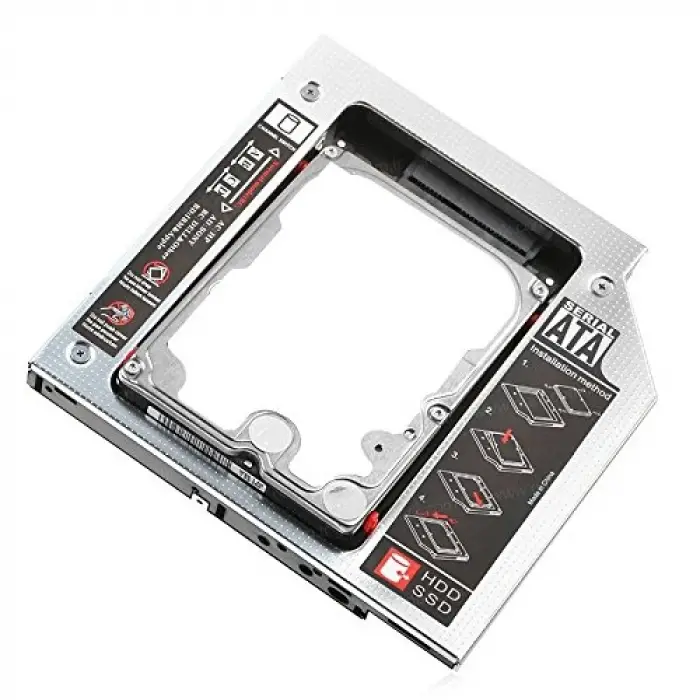 DK-AC-DSOSD12, 12.7 mm Notebook İçin Ekstra Sata HDD Yuvası