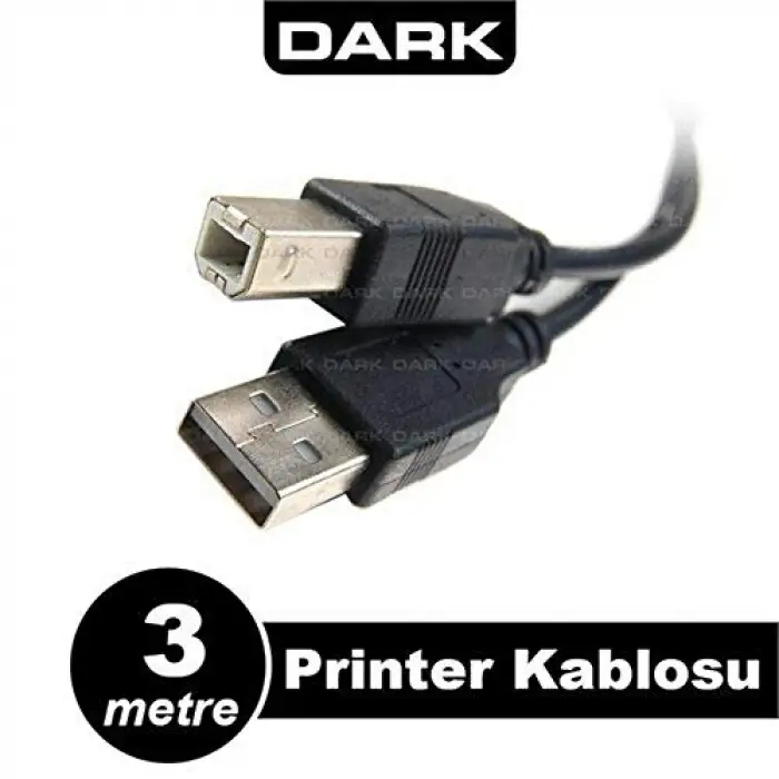 DK-CB-USB2PRNL300 3 m USB 2.0 Kablosu