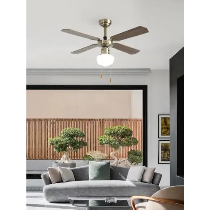 DLC POYRAZ TAVAN VANTİLATÖRÜ ANTİK 107CM