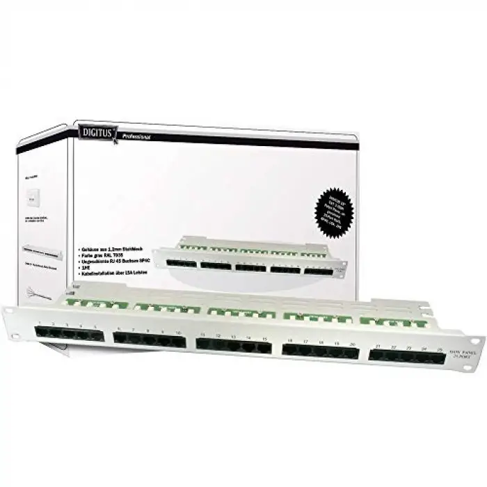 DN-91325-1 Cat3 patch panel, 25 port