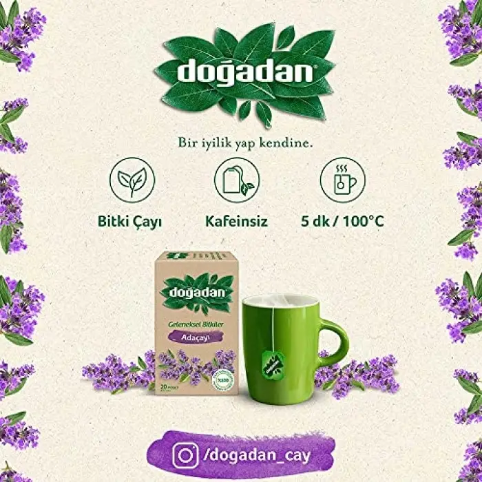 Doğadan Adaçayı (20li)