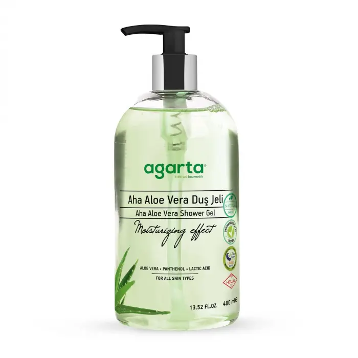 Doğal Aha Aloe Vera Duş Jeli 400 ml