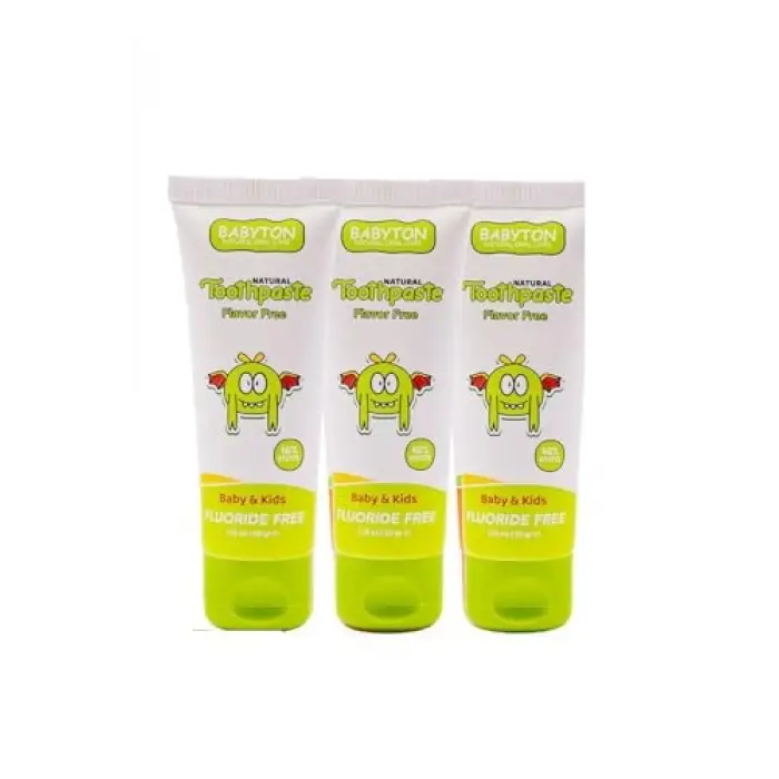 Doğal Aromasız Diş Macunu 3Lü Set 50 Gr