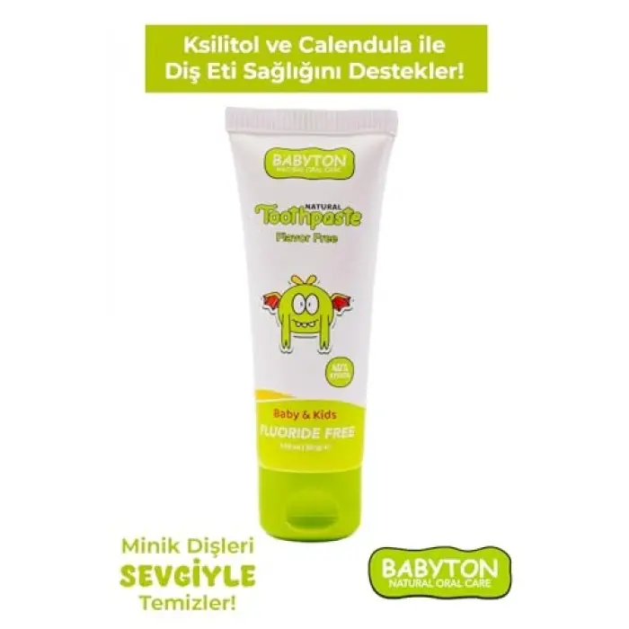Doğal Aromasız Diş Macunu 3Lü Set 50 Gr