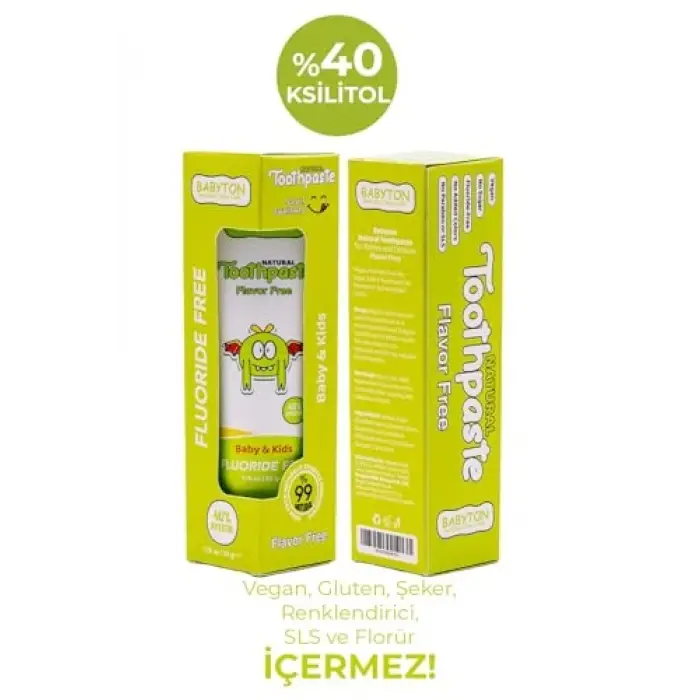 Doğal Aromasız Diş Macunu 3Lü Set 50 Gr