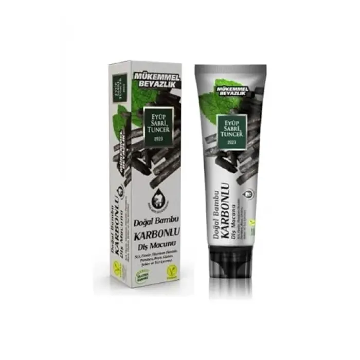 Doğal Bambu Aktif Karbonlu Diş Macunu 75 ml