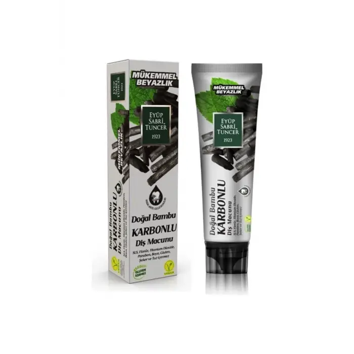 Doğal Bambu Aktif Karbonlu Diş Macunu 75 ml