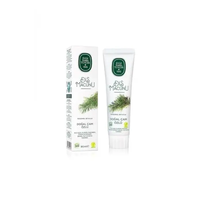 Doğal Çam Özlü Diş Macunu, 90 ml