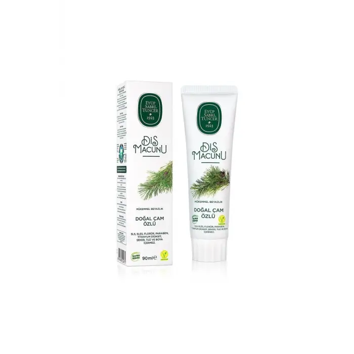Doğal Çam Özlü Diş Macunu, 90 ml