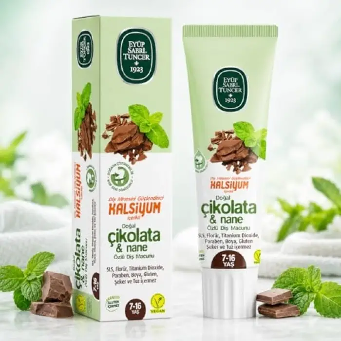 Doğal Çikolata Nane Özlü Diş Macunu 75 ml