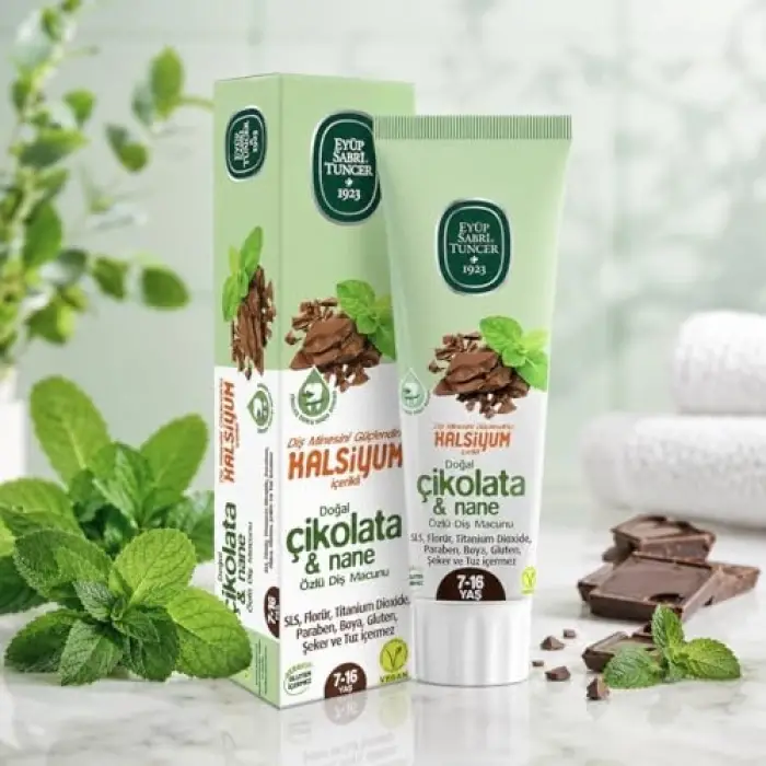Doğal Çikolata Nane Özlü Diş Macunu 75 ml