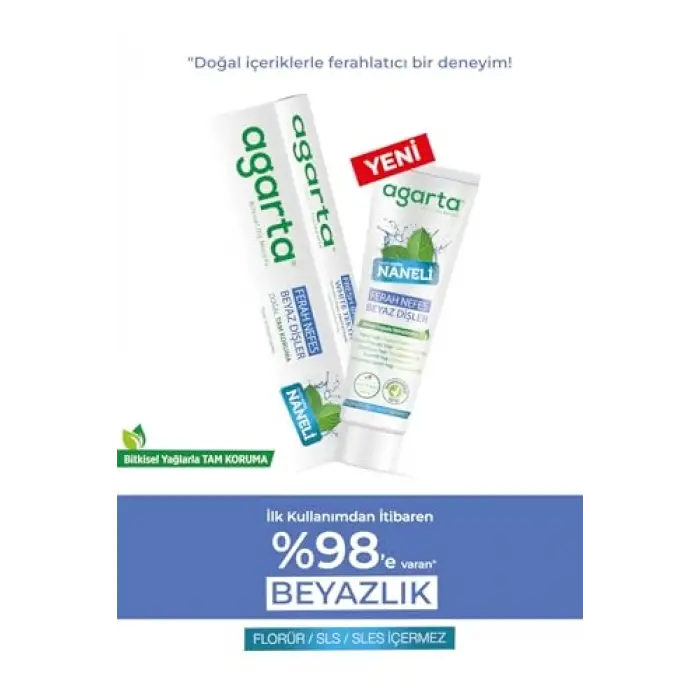 Doğal Diş Macunu, Naneli, 100 Ml
